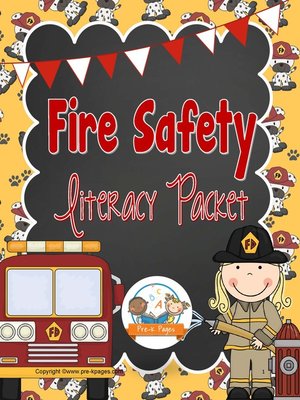 cover image of Fire Safety Literacy Activities
